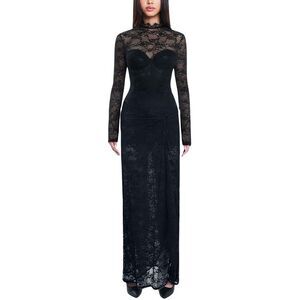 Ow Womens Adelle Maxi Dress, Black